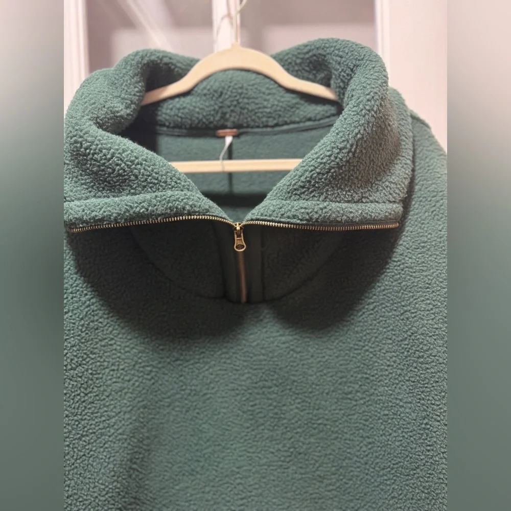 Free People Poppy Quarter Zip Pullover - Picture 6 of 15